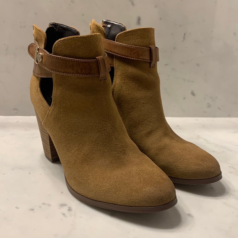 Guess Suede Booties Size 7 1/2.
